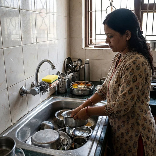 Kitchen Steel Sink Organizer